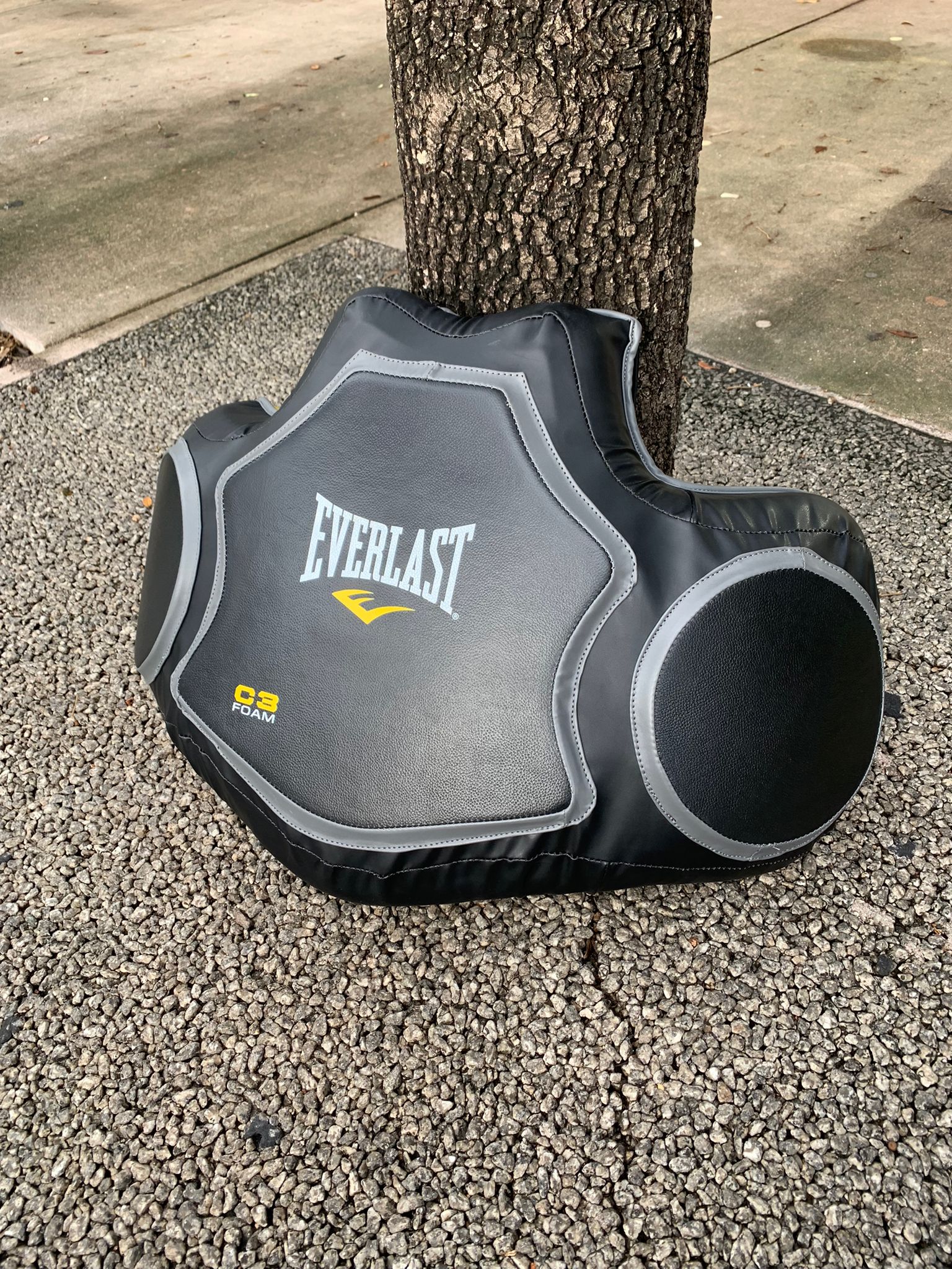 EVERLAST CHEST BODY VEST COACH C3 BLACK/YELLOW - Image 2