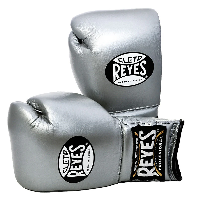 CLETO REYES GLOVES LACE PLATINUM SILVER - Image 3