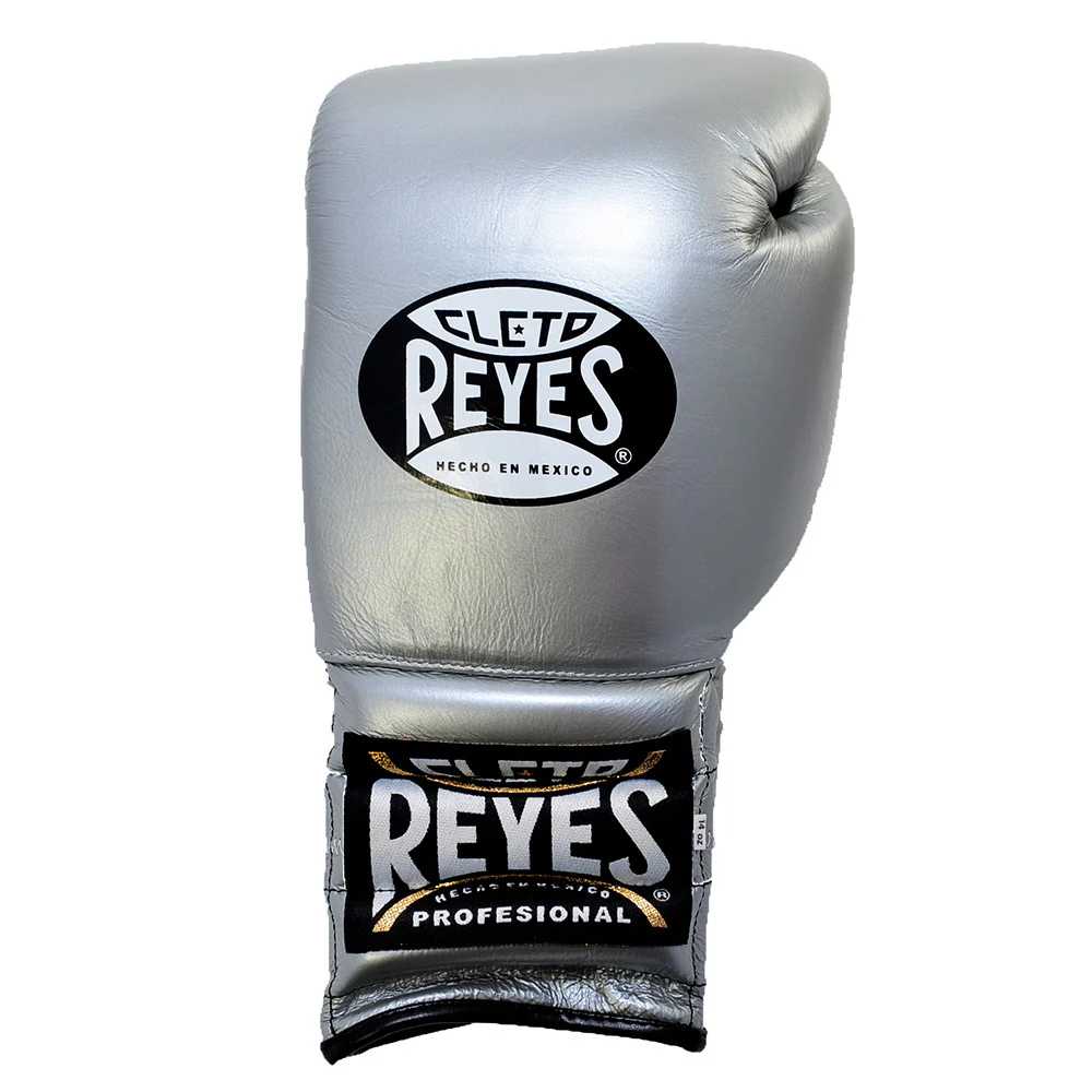 CLETO REYES GLOVES LACE PLATINUM SILVER - Image 4