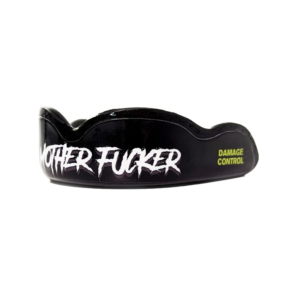 DC MOUTHGUARD ADULT BMF BAD MOTHER FUCKER BLACK / WHITE - Image 3