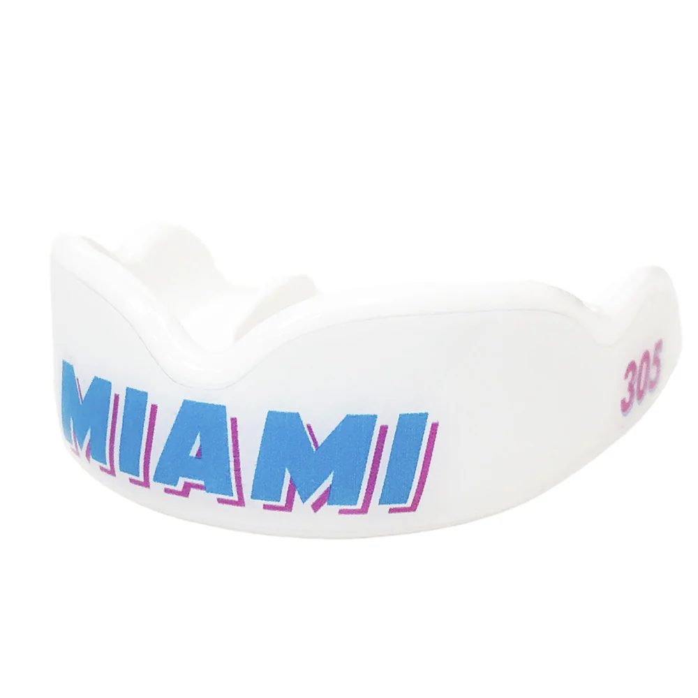DC MOUTHGUARD ADULT CUSTOM MIAMI VICE - WHITE - Image 4