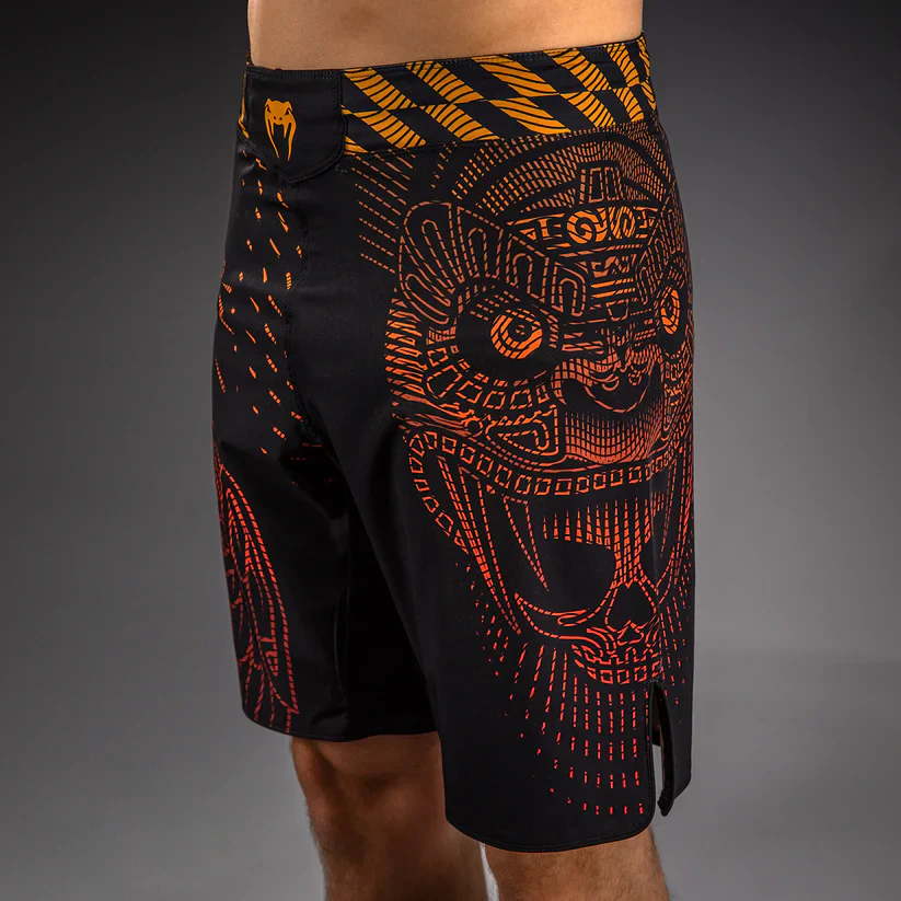 VENUM SHORTS MMA QUETZAL FURY BLACK/RED/ORANGE - Image 5