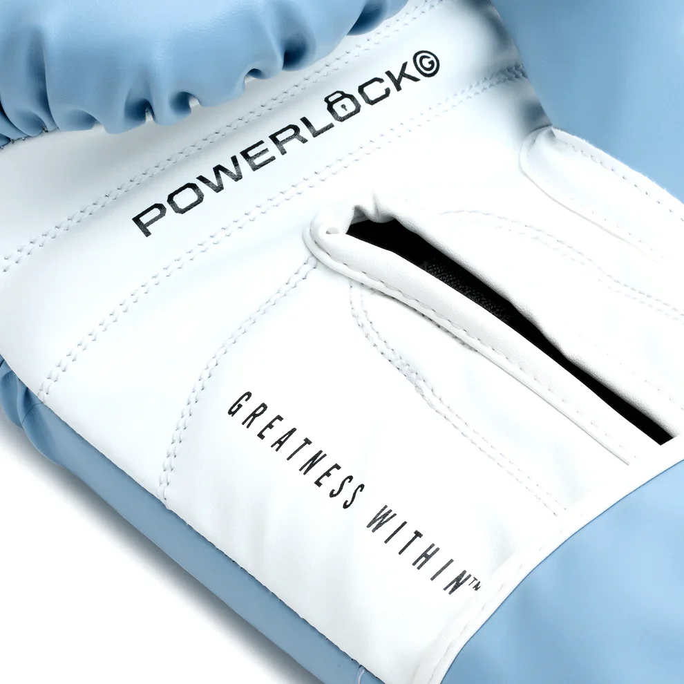 EVERLAST GLOVES POWERLOCK OG SYNTEC HOOK & LOOP SKY BLUE - Image 3