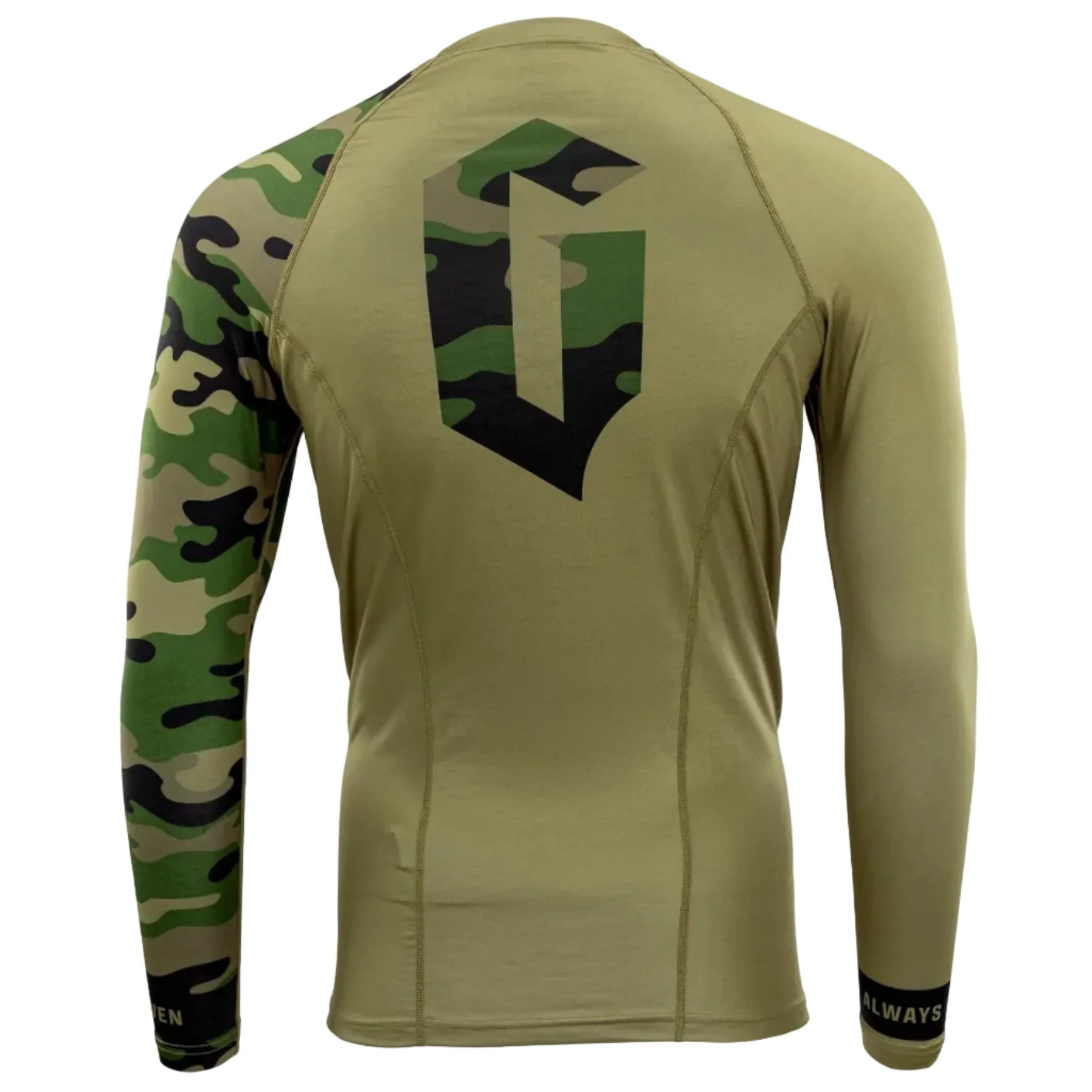 GAMENESS RASHGUARD L/S COMBATE OLIVE GREEN/CAMO - Image 3