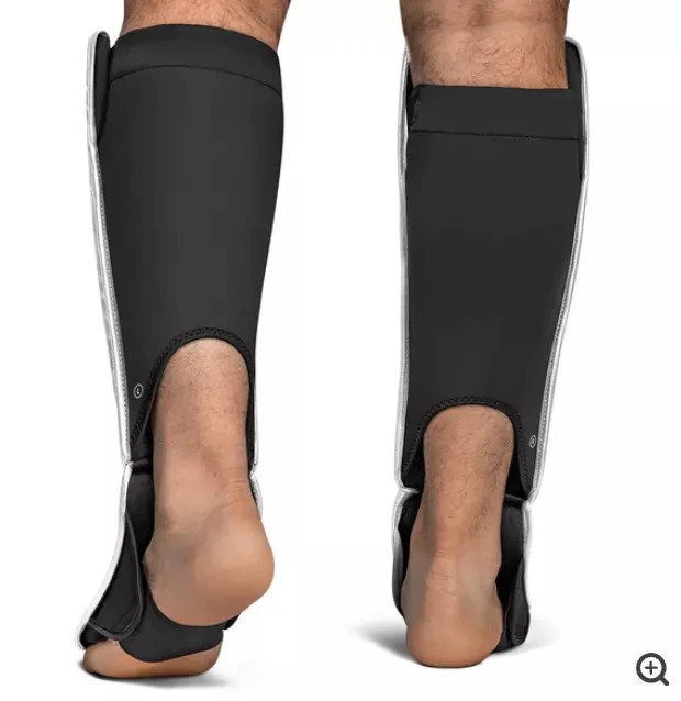 HAYABUSA SHINGUARDS FULL BACK T3 MMA IN STEP BLACK/GOLD - Image 3