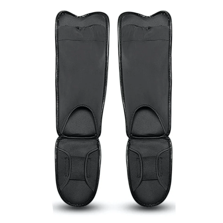 HAYABUSA SHINGUARDS FULL BACK T3 MMA IN STEP WHITE/GOLD - Image 3