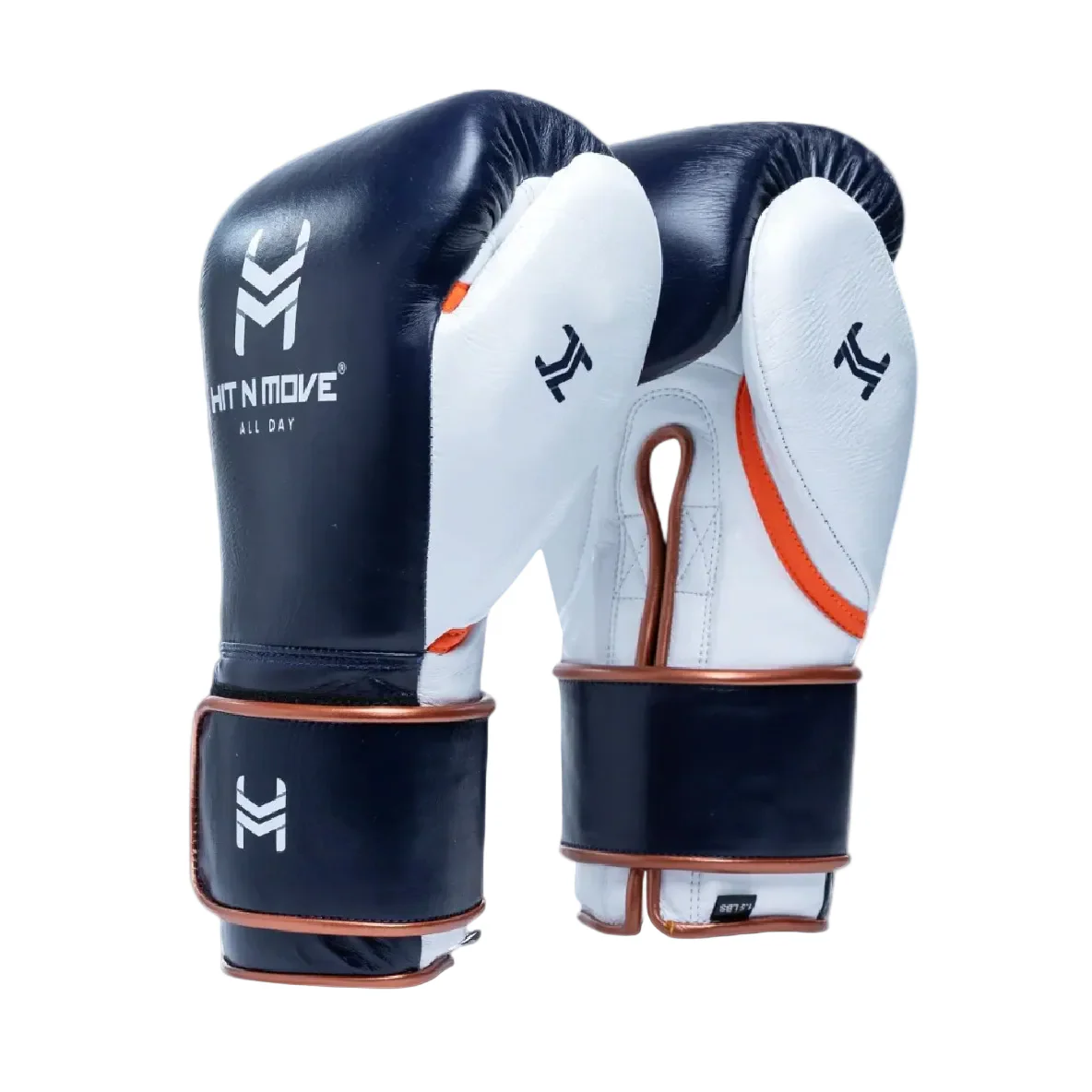 HIT N MOVE GLOVES PRO BALANCE HOOK & LOOP DEEP BLUE/WHITE