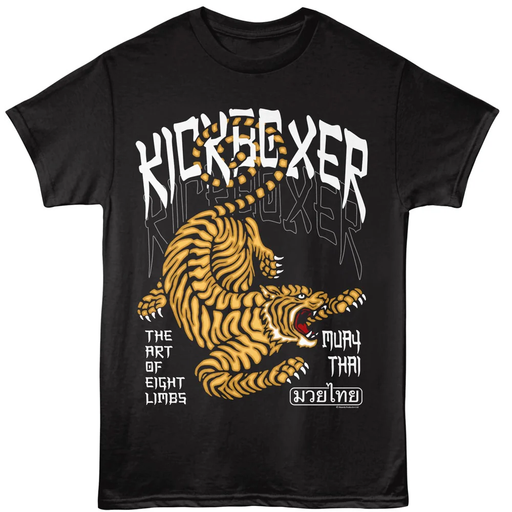KICK BOXER THE ART OF 8 LIMBS TIGER BLACK
