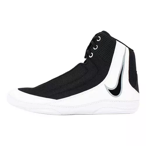 NIKE SHOES INFLICT 4 WRESTLING BLACK/WHITE/GREY