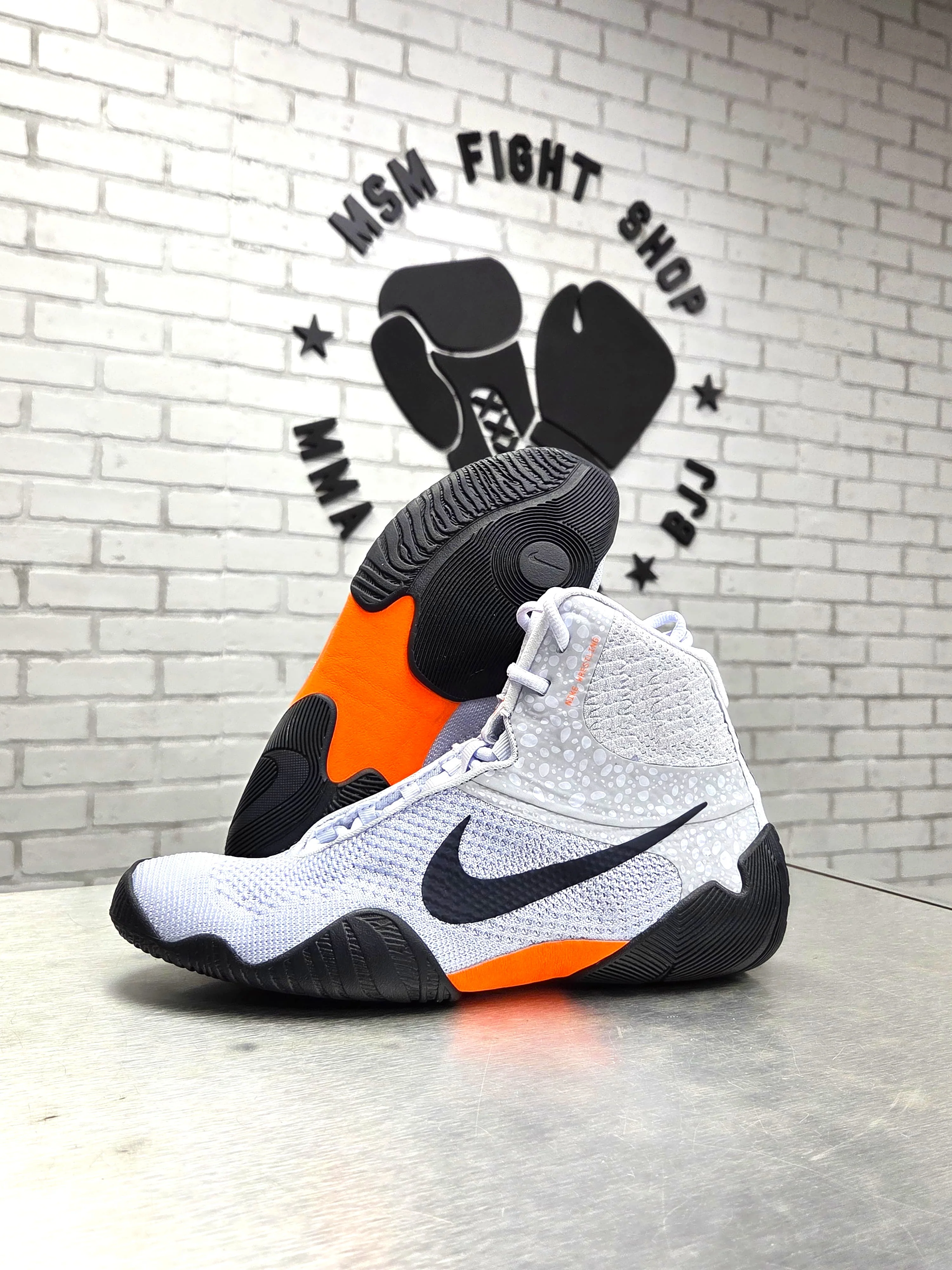 NIKE SHOES TAWA WRESTLING LIMITED GREY/BLACK - Image 3