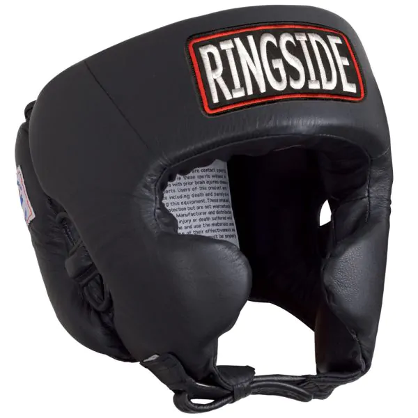RINGSIDE HEADGEAR USA COMPETITION SGCO CHEEK BLACK