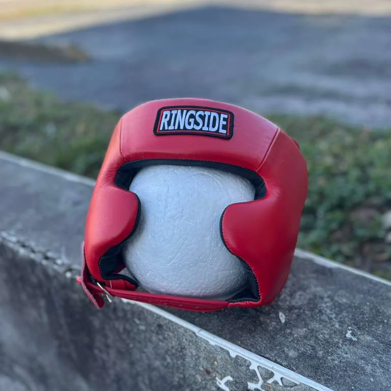 RINGSIDE HEADGEAR USA COMPETITION SGCO CHEEK RED - Image 2