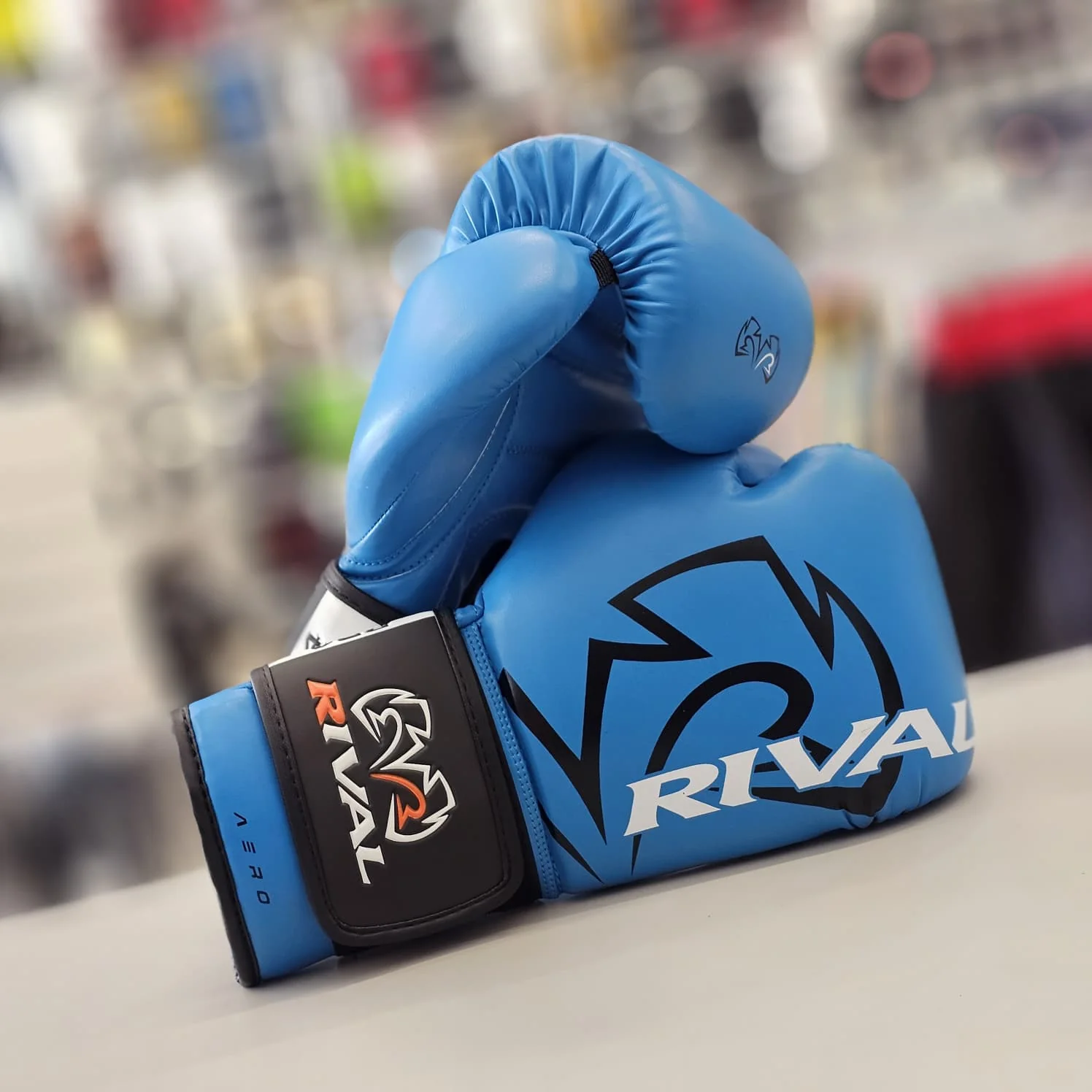 RIVAL BAG GLOVES RB4 SYNTEC H&L AQUA - Image 2