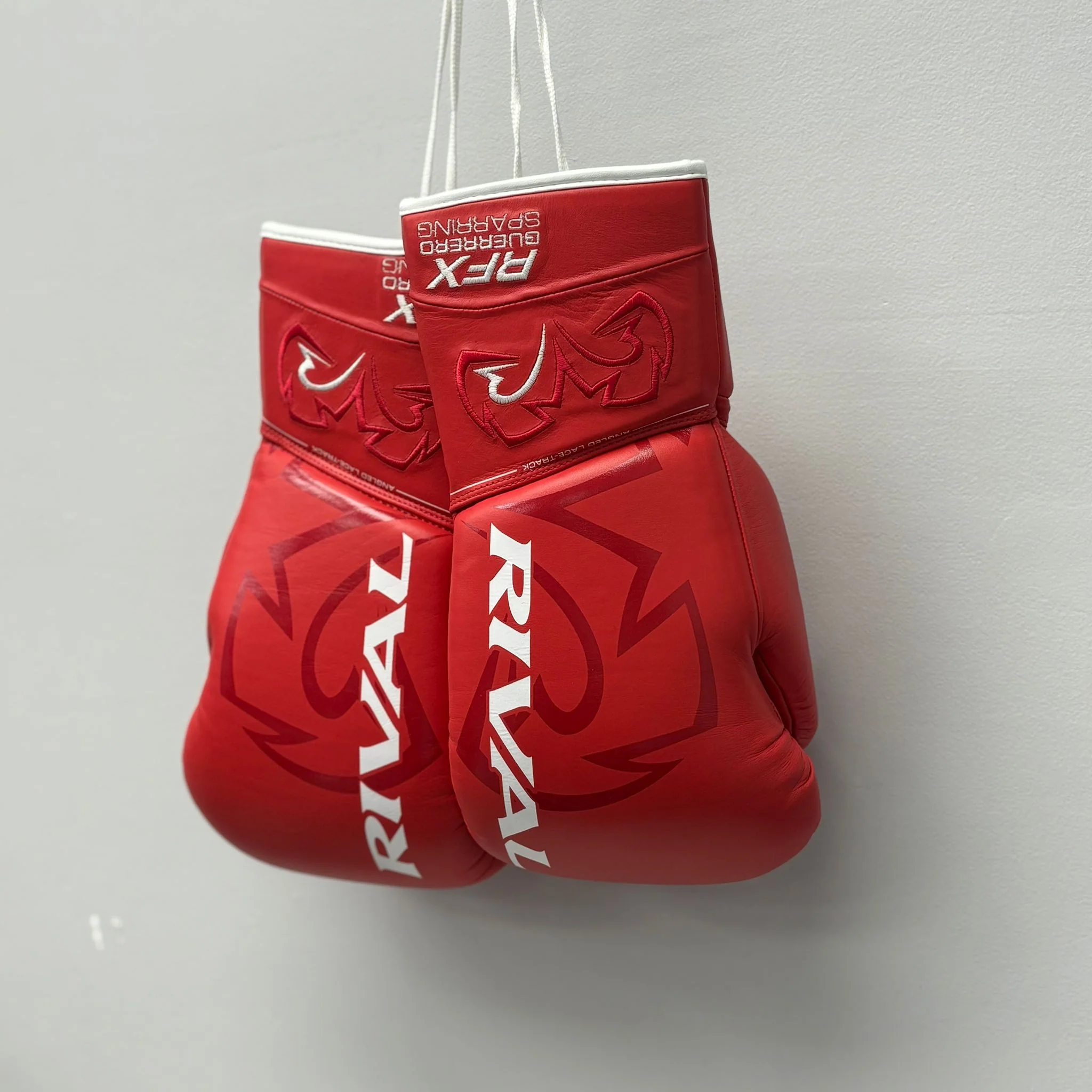 RIVAL GLOVES GUERRERO SPARRING LACE HDE-F RED/WHITE - Image 4