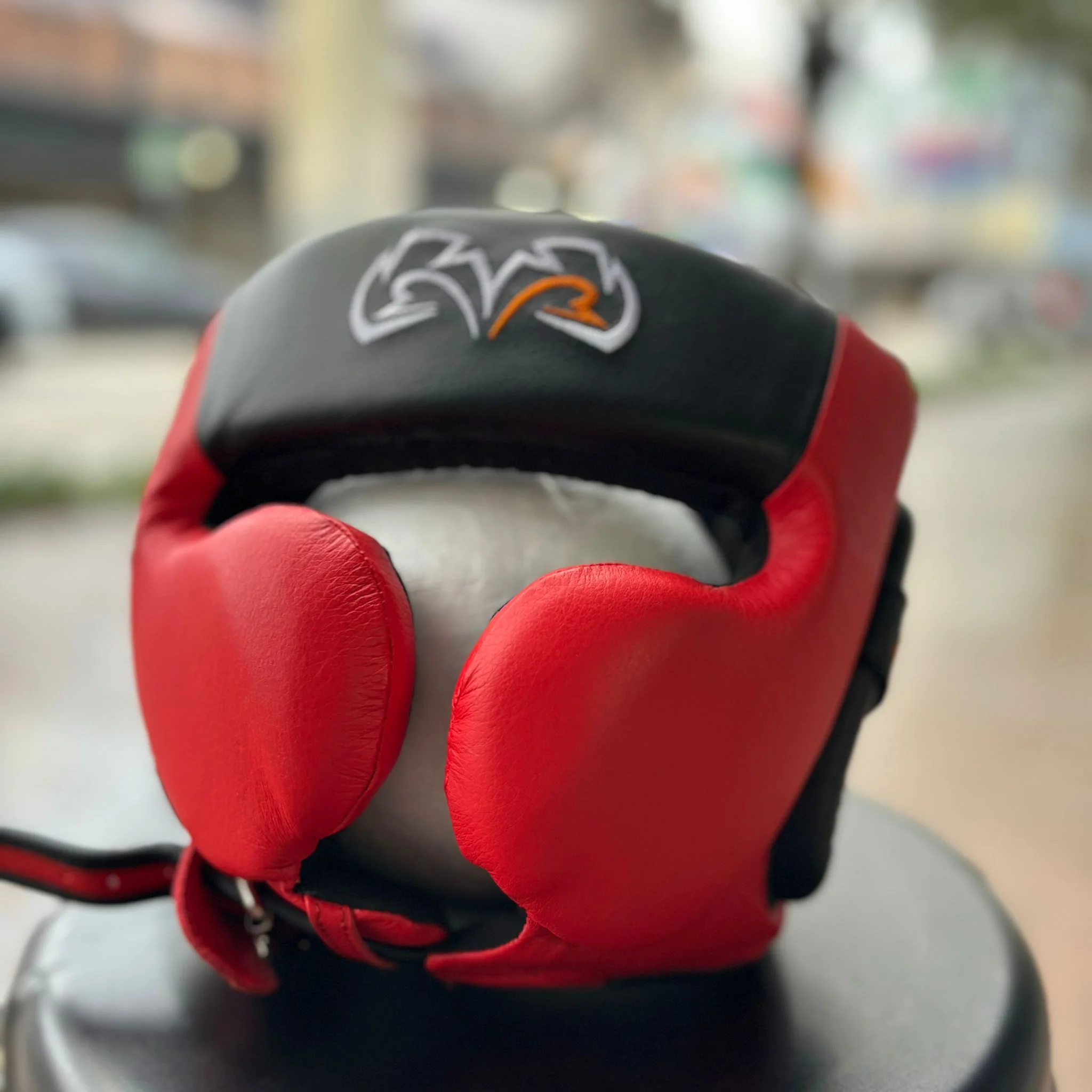RIVAL HEADGEAR NO CHIN MEXICAN RHG30 RED/BLACK - Image 3