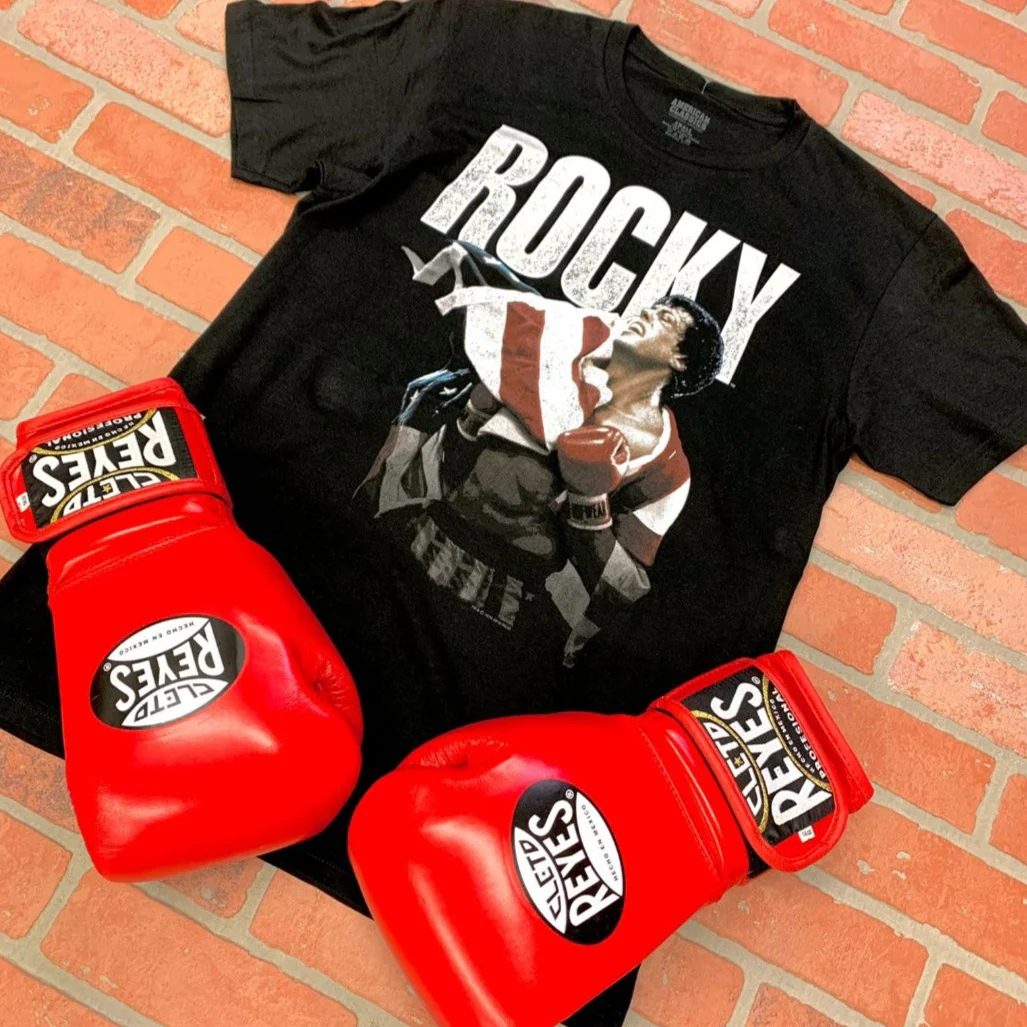 ROCKY SHIRT USA FLAG PRIDE BLACK/WHITE - Image 2