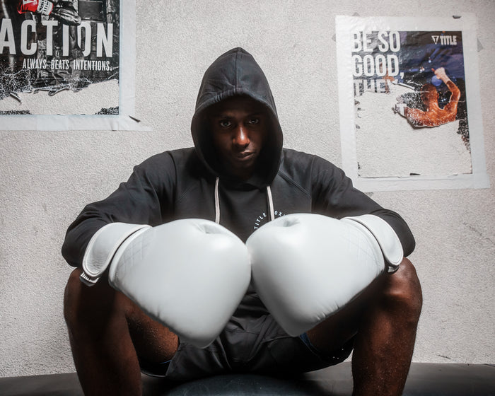 TITLE GLOVES LEATHER KO-VERT HOOK AND LOOP WHITE - Image 3