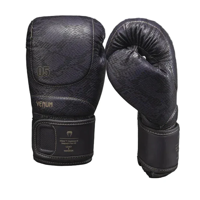 VENUM GLOVES IMPACT EVO SCALES BOXING DARK PURPLE