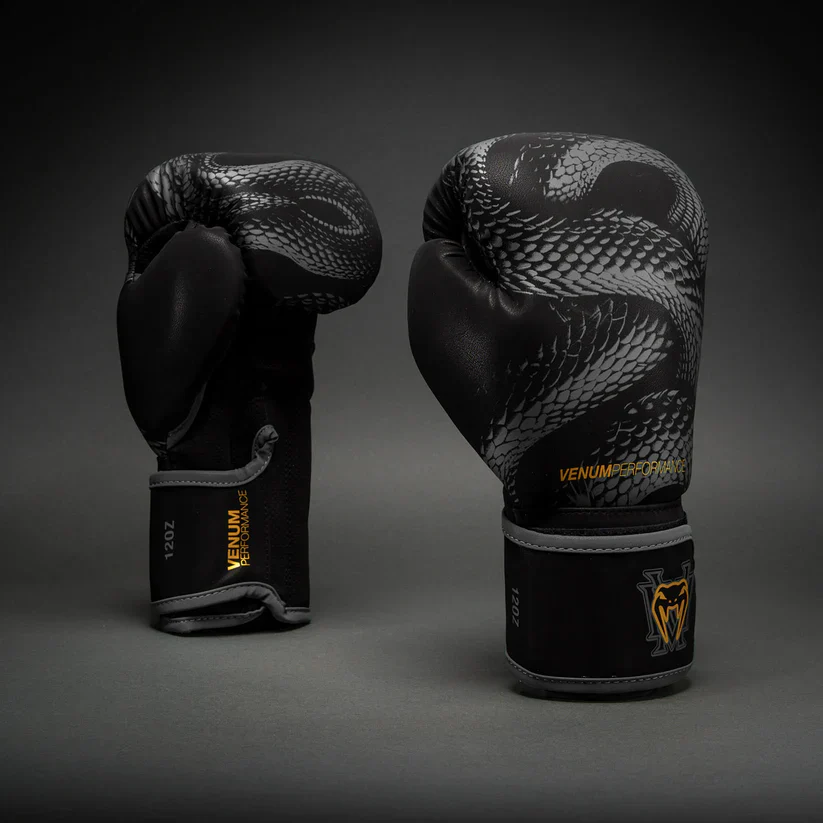 VENUM GLOVES MATUPA BOXING BLACK/GREY - Image 3
