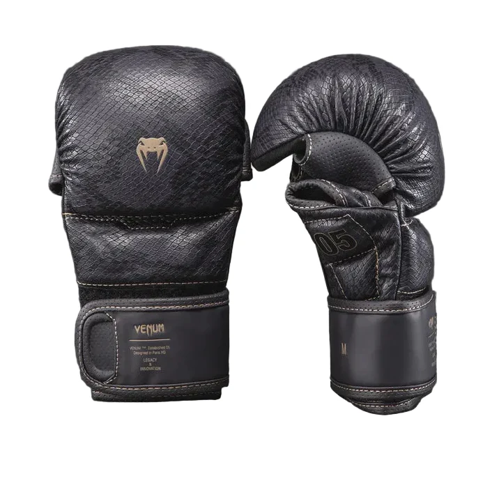 VENUM MMA GLOVES IMPACT EVO SCALES SPARRING DARK PURPLE