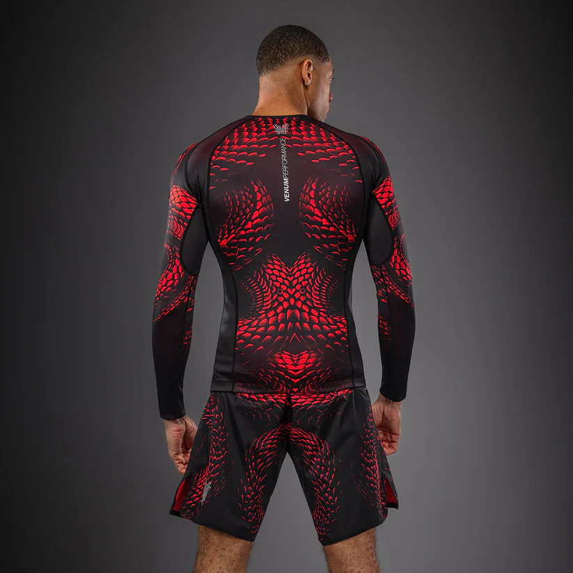 VENUM RASHGUARD L/S MATUPA BLACK/RED - Image 3