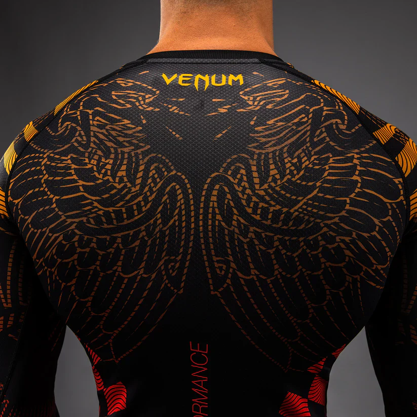 VENUM RASHGUARD L/S QUETZAL FURY BLACK/RED - Image 3