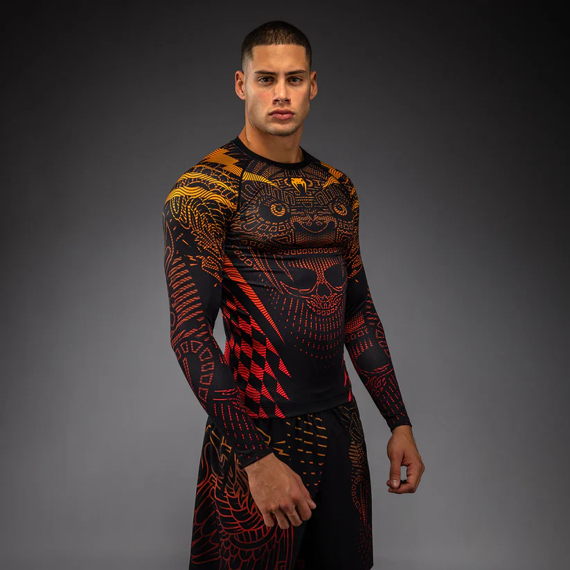 VENUM RASHGUARD L/S QUETZAL FURY BLACK/RED - Image 4