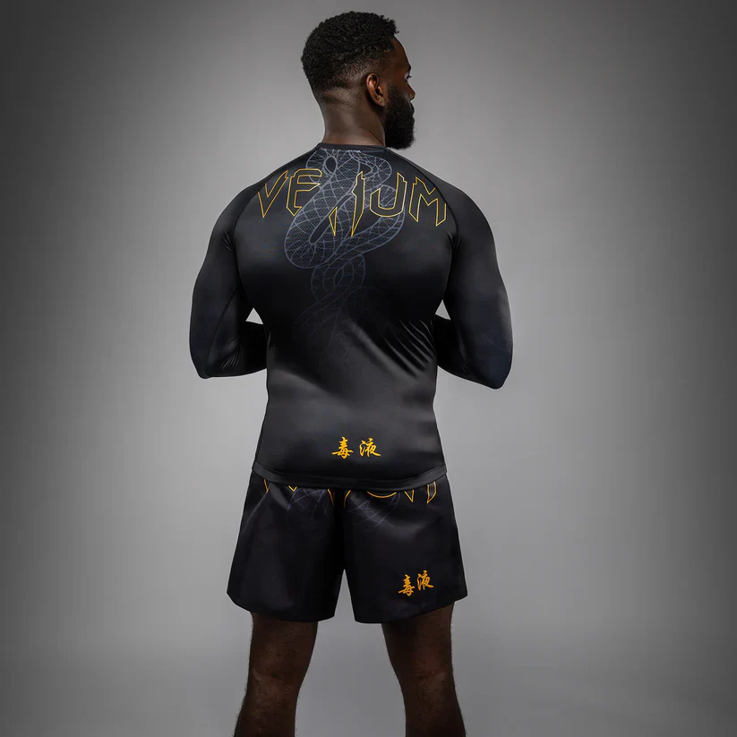 VENUM RASHGUARD L/S SERPENTI BLACK/GOLD - Image 2
