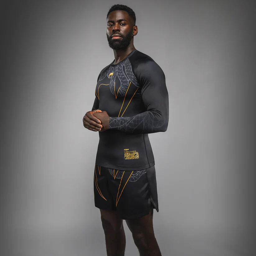 VENUM RASHGUARD L/S SERPENTI BLACK/GOLD - Image 3