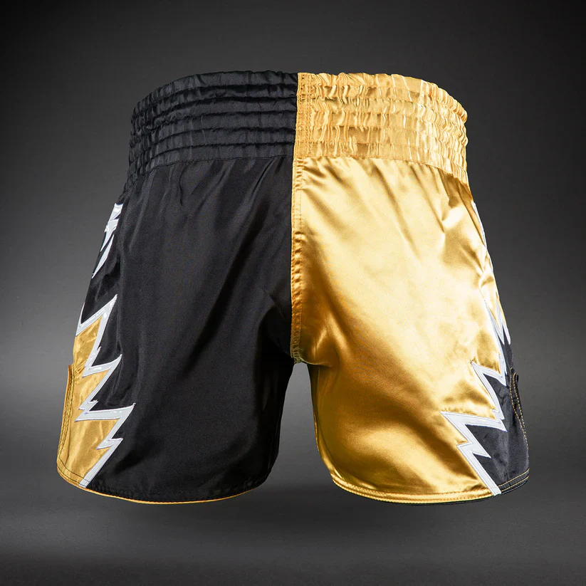 VENUM THAI SHORTS INFERNO 2.0 BLACK/GOLD - Image 4