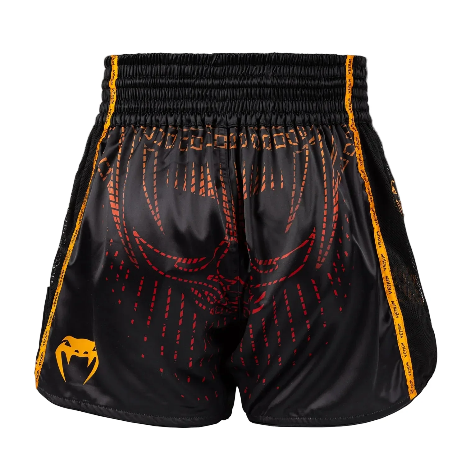 VENUM THAI SHORTS QUETZAL FURY BLACK/RED/ORGANGE - Image 3