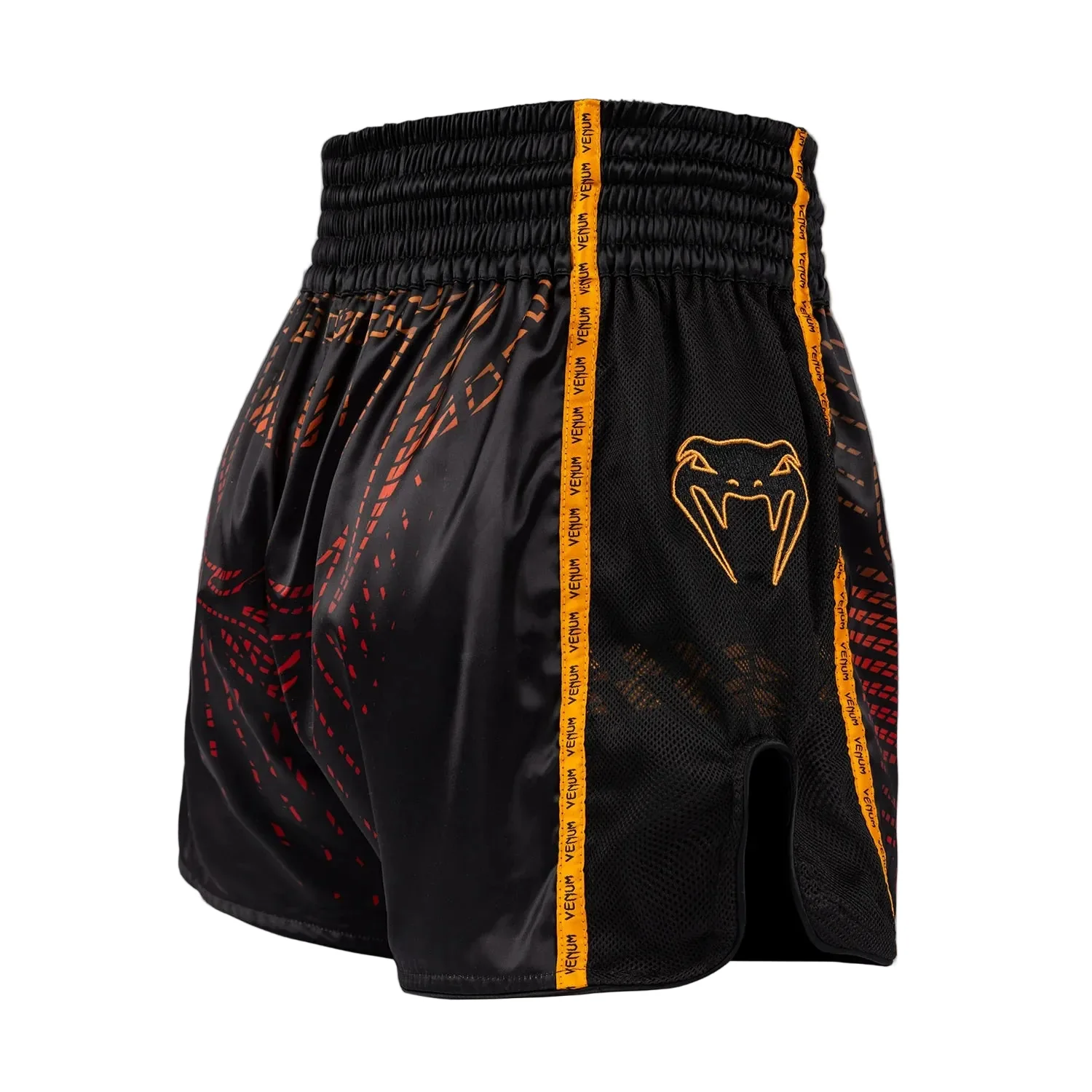 VENUM THAI SHORTS QUETZAL FURY BLACK/RED/ORGANGE - Image 4