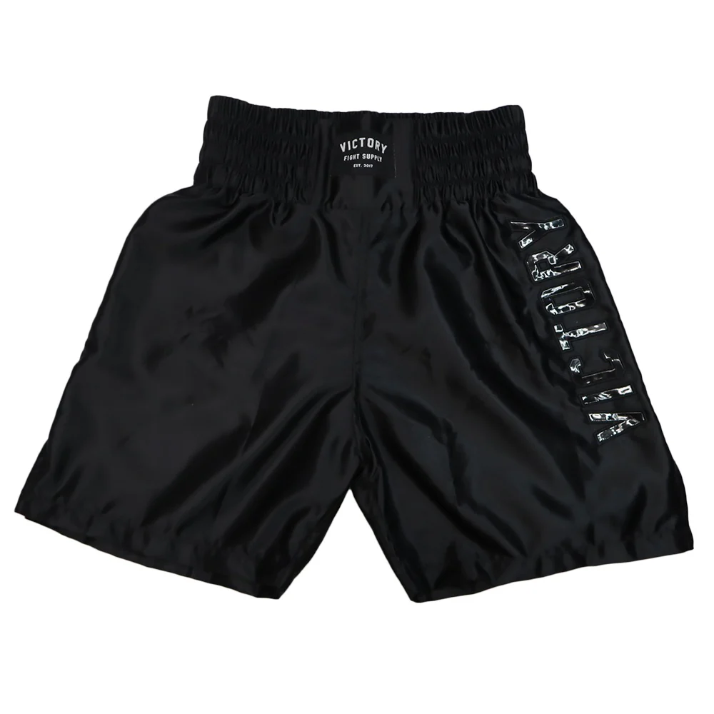VICTORY BOXING SHORTS IMPACT BLACK/BLACK