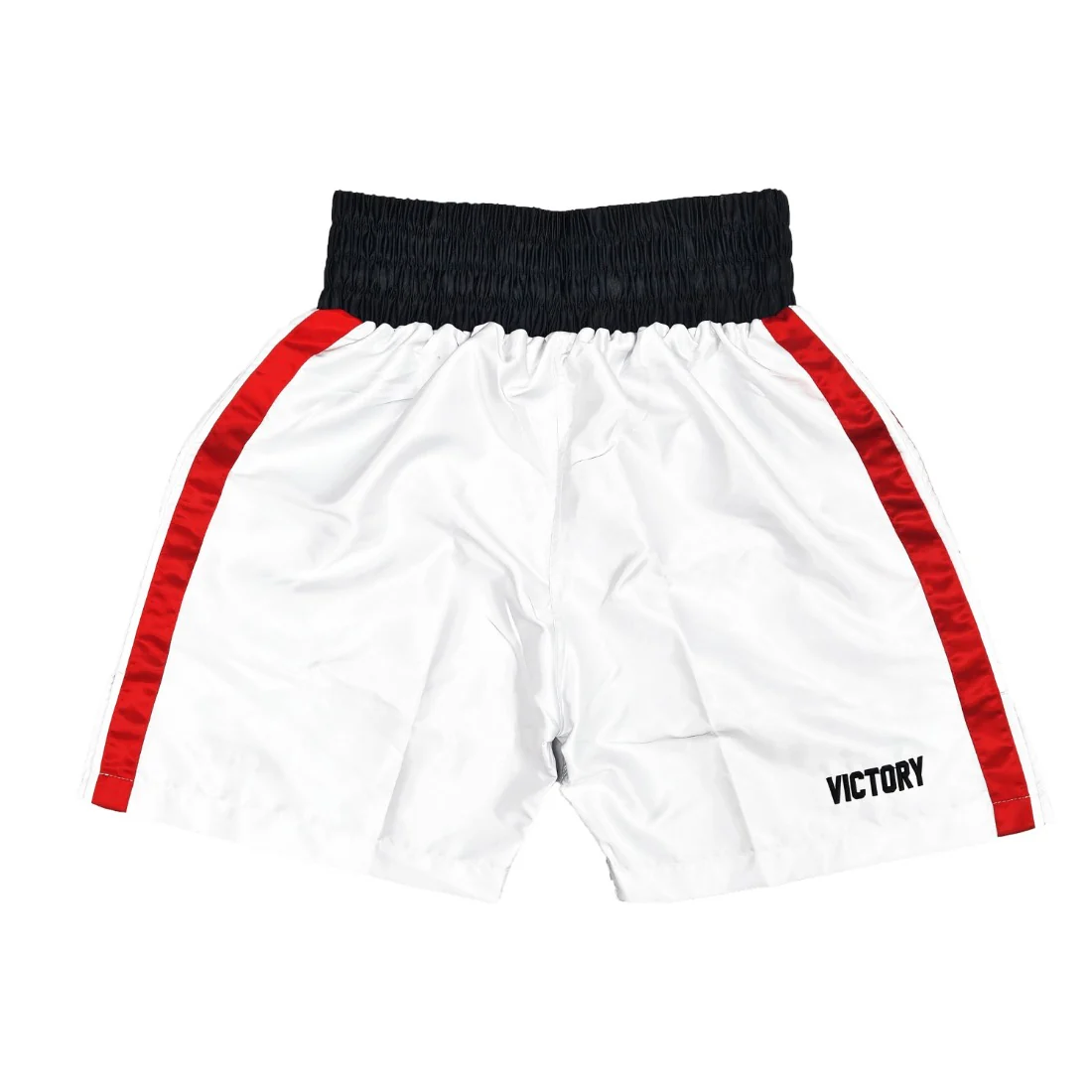 VICTORY BOXING SHORTS VICE SERIES WHITE/RED/BLACK - Image 2