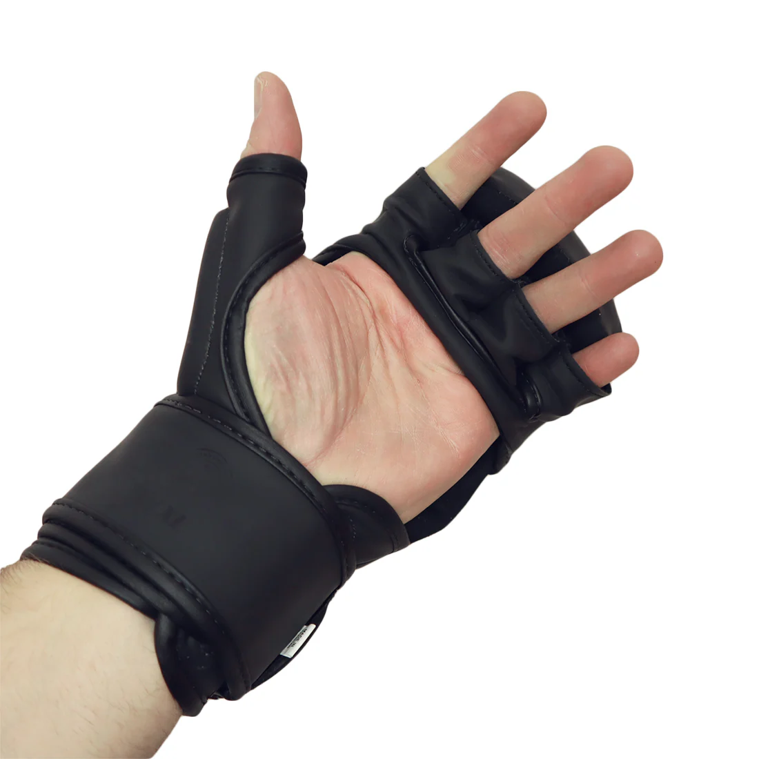 VICTORY MMA GLOVES SPARRING IMPACT 2 MATTE BLACK - Image 5