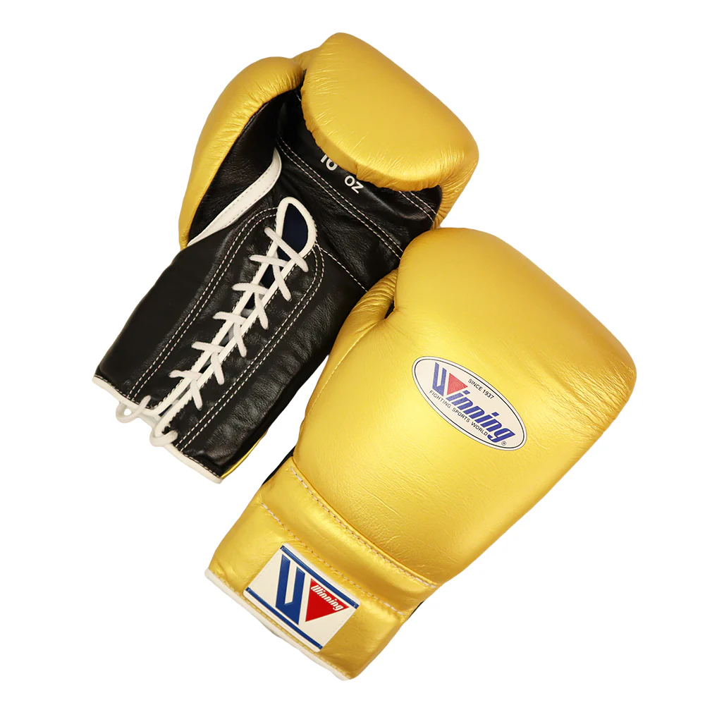 WINNING GLOVES CUSTOM LACE GOLD / BLACK - Image 3
