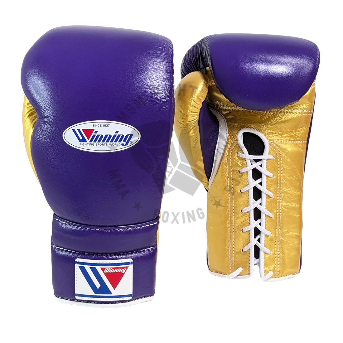 WINNING GLOVES CUSTOM LACE PURPLE/GOLD