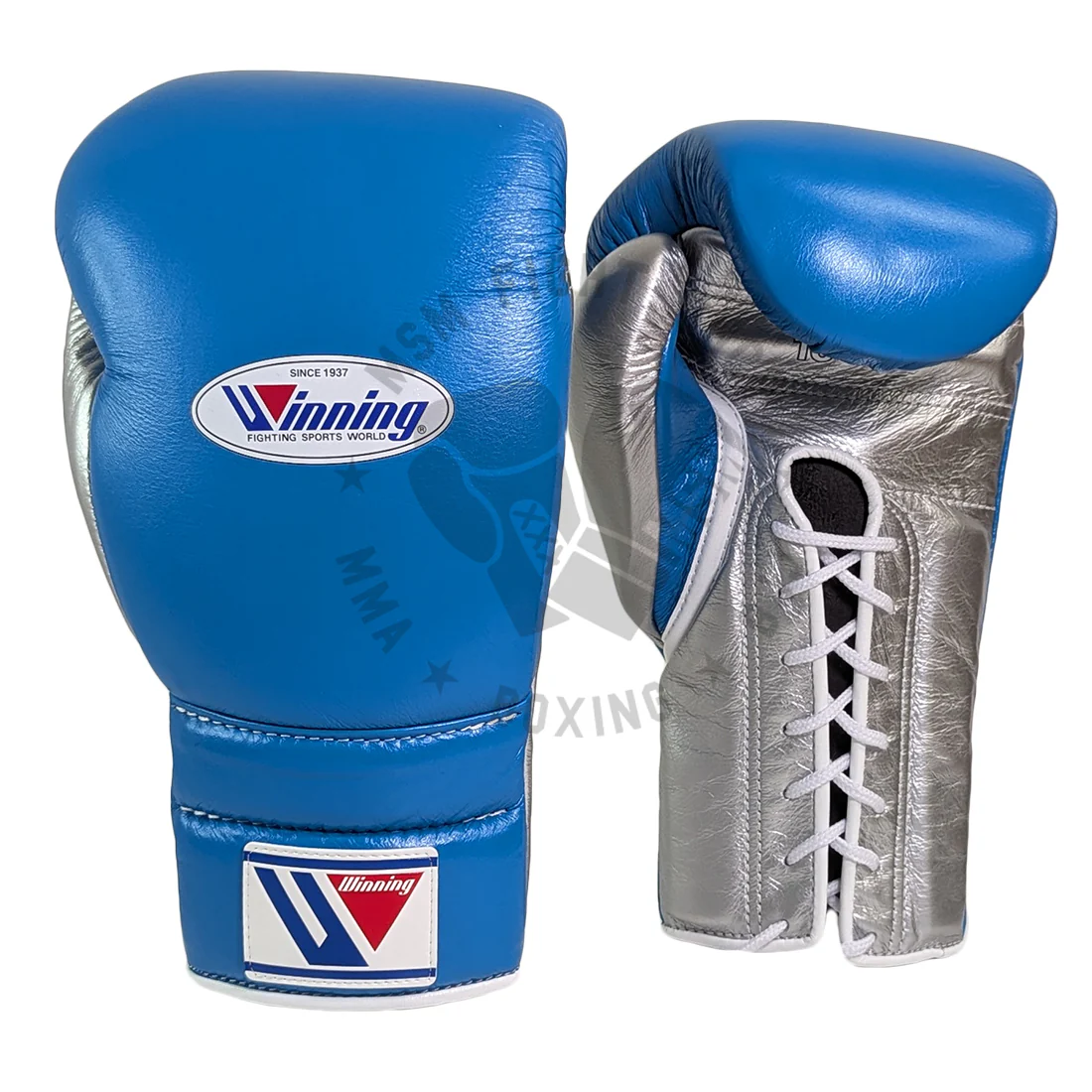 WINNING GLOVES CUSTOM LACE SKY BLUE/SILVER