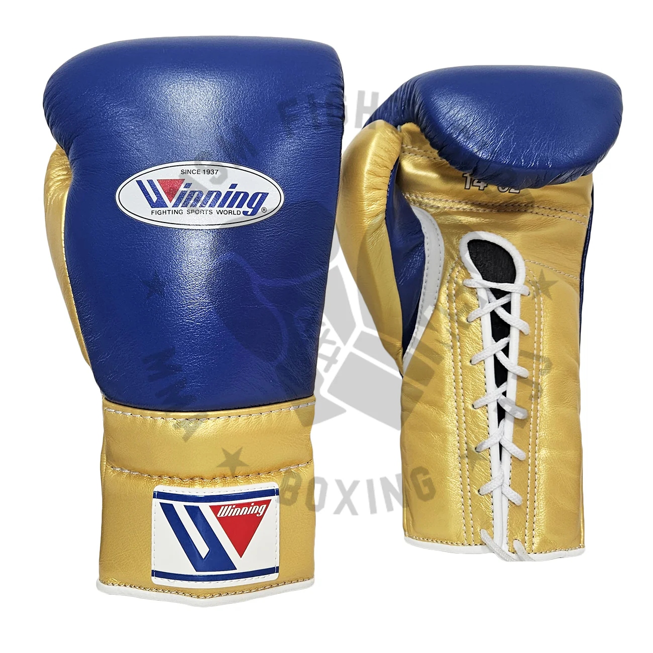 WINNING GLOVES CUSTOM LACE ROYAL BLUE/GOLD