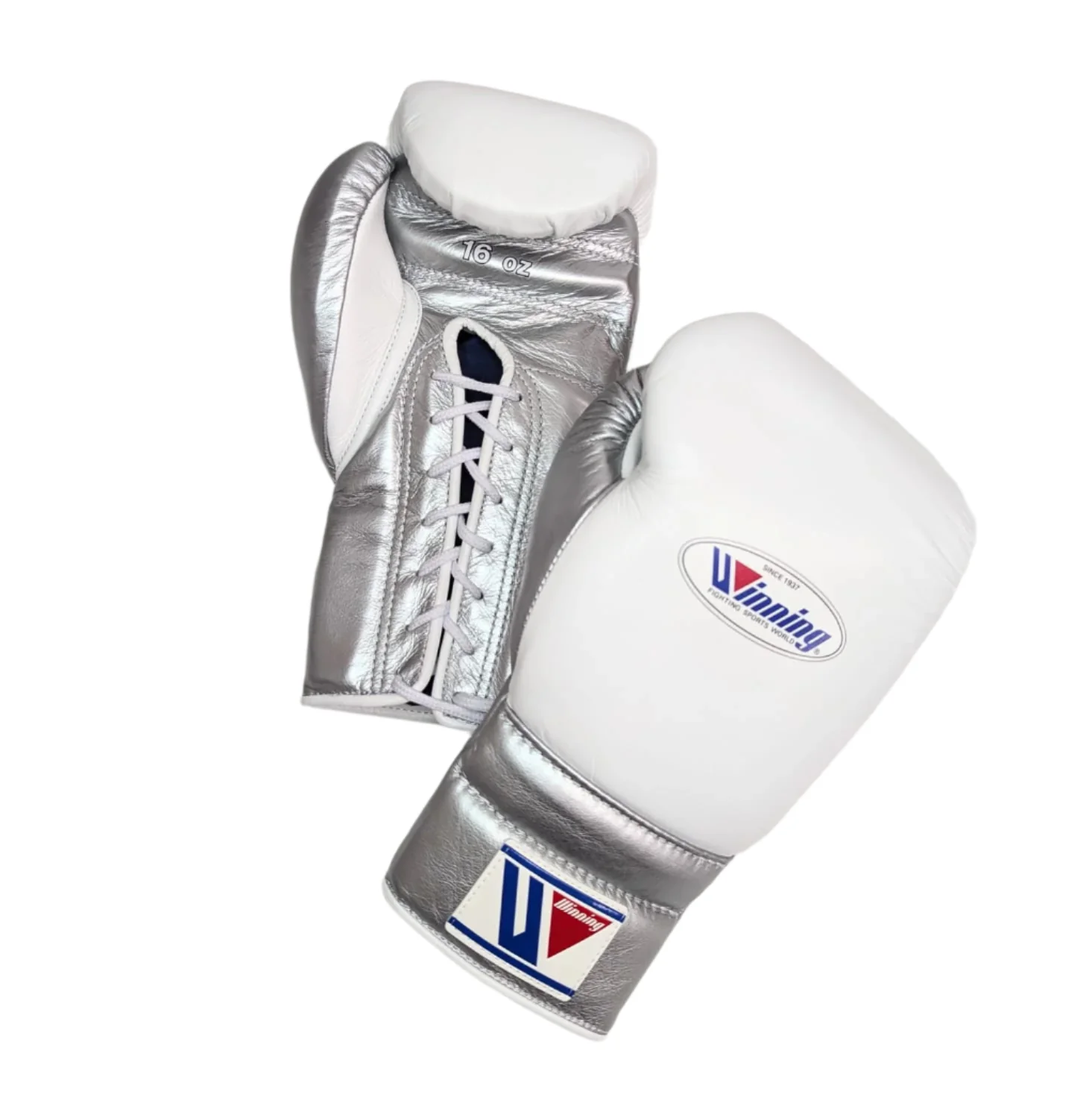 WINNING GLOVES CUSTOM LACE WHITE / SILVER - Image 3