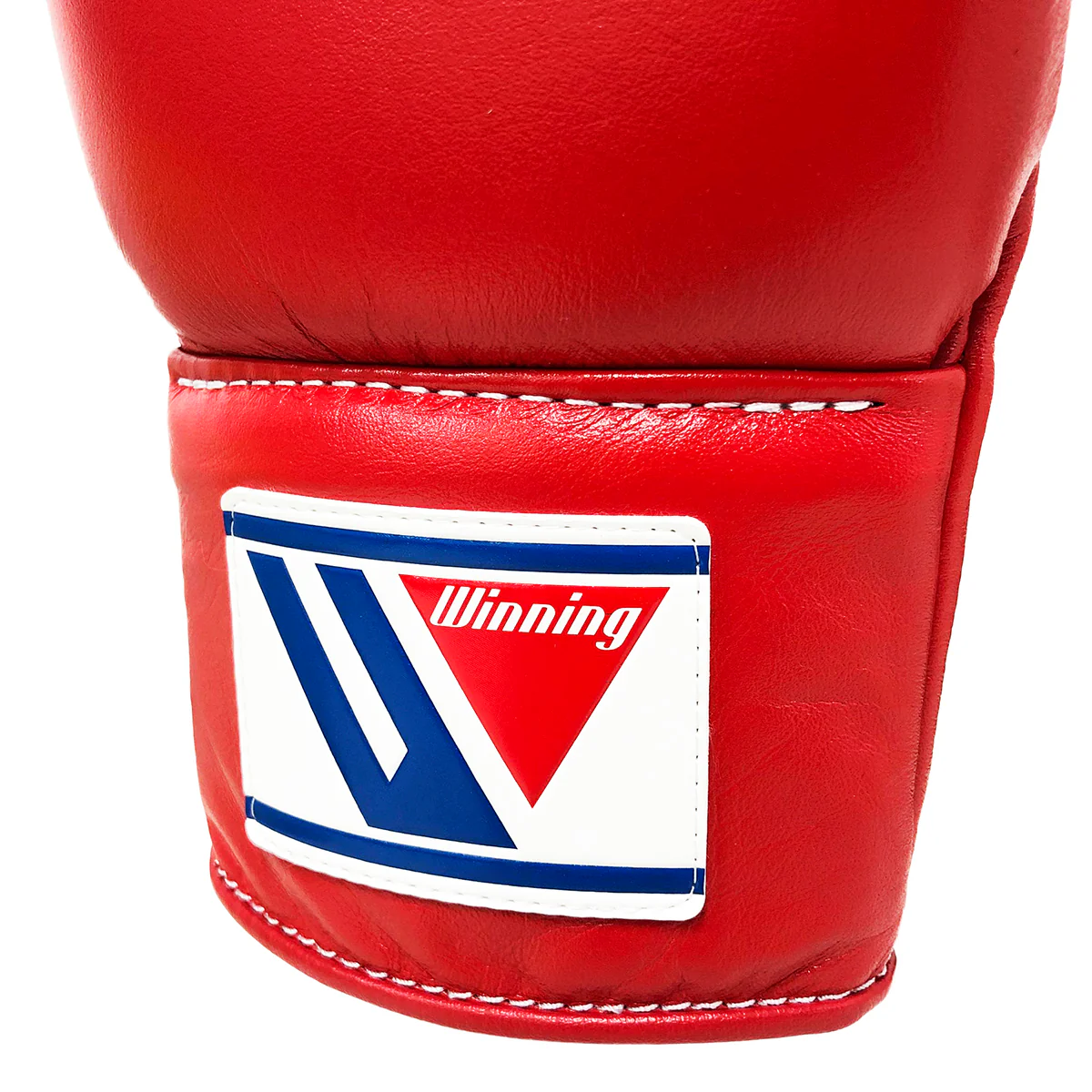 WINNING GLOVES PRO FIGHT LACE UP RED - Image 3